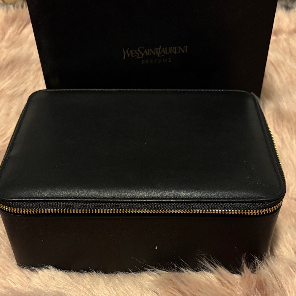 Yves Saint Laurent Black cosmetic Bag